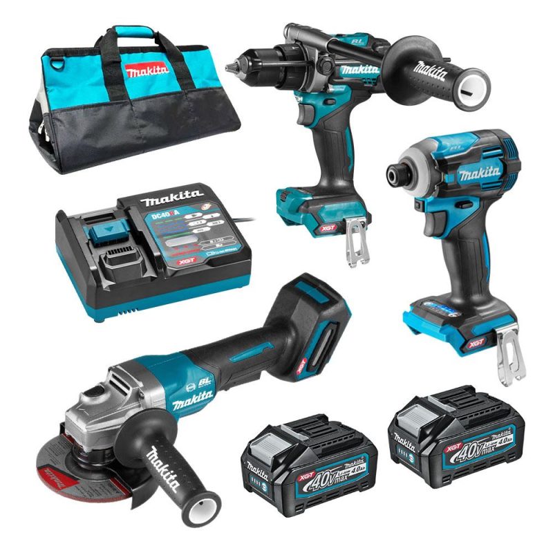 Kit Marteau Rotatif Makita GRH09M1 – 40V XGT Li-Ion, AVT, AWS, 4Ah, Neuf Sous Boîte